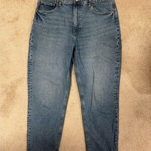 H&M Relaxed Fit Blue Jeans